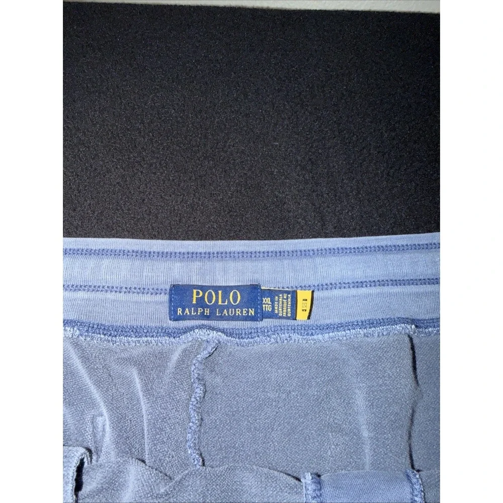 Polo Ralph Lauren Distressed Vintage Look Dry‎ String Sweat Shorts Mens XXL